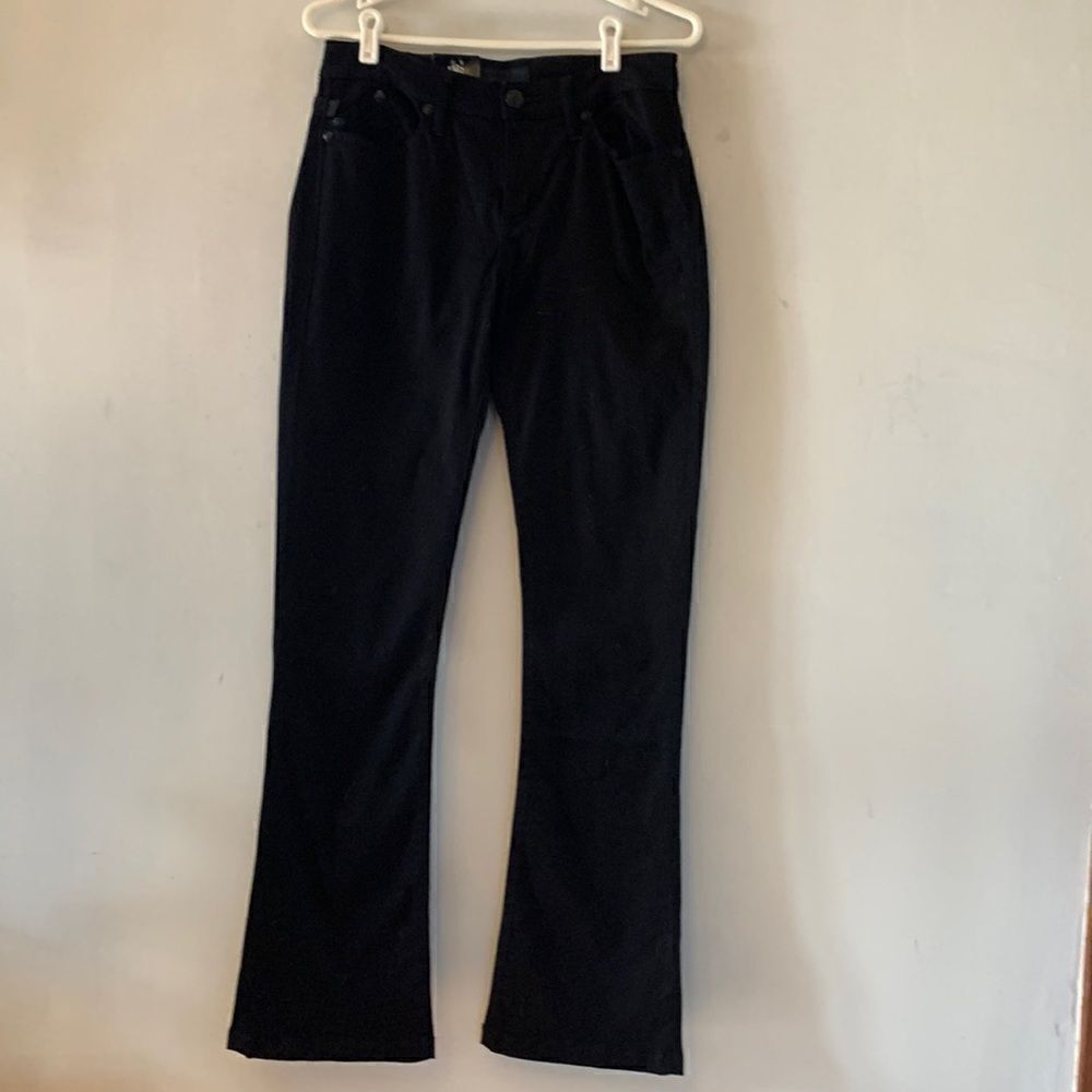 Rock & Republic black low rise bootcut jeans Size 10 NWT - Picture 1 of 9